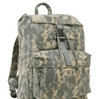 Rothco Canvas Day Pack - 33 liter (ACU Camo, One Size)