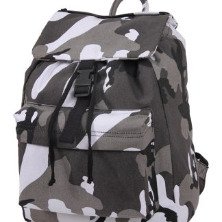 Rothco Canvas Day Pack - 33 liter (Urban Camo, One Size)