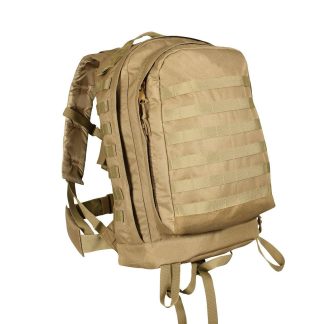 Rothco MOLLE 3-day Assault Pack (Coyote Brun, One Size)