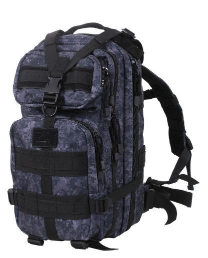 Rothco Transport Rygsæk m. MOLLE - 25 liter (Digital Midnat Camo, One Size)
