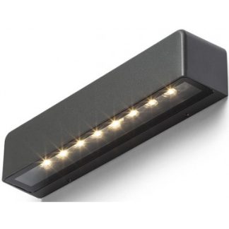 SAMPO Væglampe B26,2 cm 9W LED - Antracit