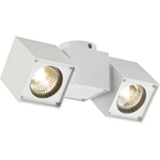 SLV ALTARA DICE SPOT 2 Loftlampe, hvid, 2x GU10, max. 2x 50W