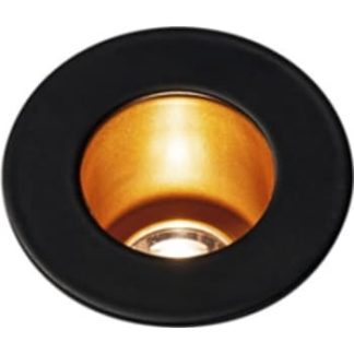 SLV TRITON MINI LED indbygningsspot til loft, sort/guld, 3000K