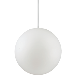 SOLE Loftlampe i kunststof Ø40 cm 1 x E27 - Hvid