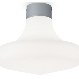 SOUND Loftlampe i aluminium og kunststof Ø30 cm 1 x E27 - Grå
