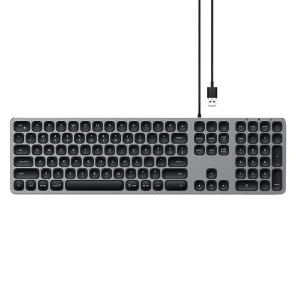 Satechi tastatur til MacBook og iMac med Æ, Ø og Å, Space Grey