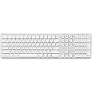 Satechi trådløs tastatur til MacBook og iMac med Æ, Ø og Å, Sølv