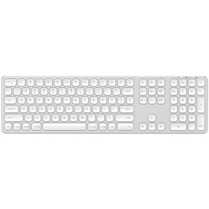 Satechi trådløs tastatur til MacBook og iMac med Æ, Ø og Å, Sølv