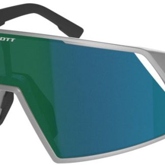 Scott Pro Shield Supersonic Edt. Cykelbriller - Sølv/grøn