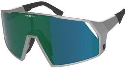 Scott Pro Shield Supersonic Edt. Cykelbriller - Sølv/grøn