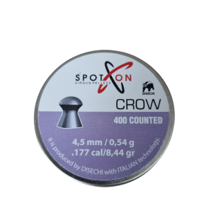 Spot On Crow Hagl, 400 stk, 4,5 mm (.177)