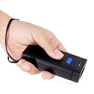 Stregkodescanner bærbar 2D Bluetooth V.4.1 / 2.4Ghz Trådløs Laser scanner- Sort - Scan EAN og QR koder