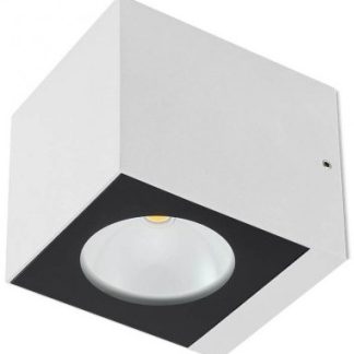 TEKO Up-Down Væglampe i aluminium H9,1 cm 2 x 6W COB LED - Mat hvid