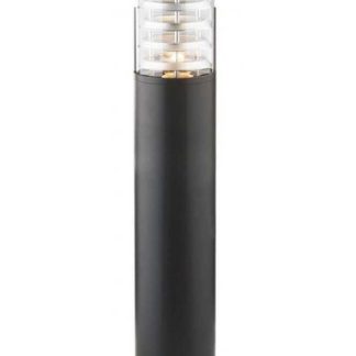 TRONCO Bedlampe i aluminium og Pyrexglas H40,5 cm 1 x E27 - Sort