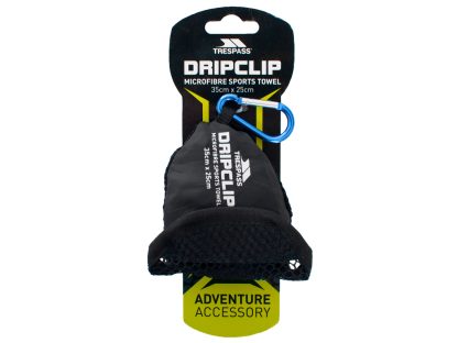 Trespass Dripclip - Sportshåndklæde med nøgleclip - Blå