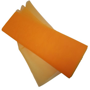 Tyl - Neon Orange tyl 140 cm bredde