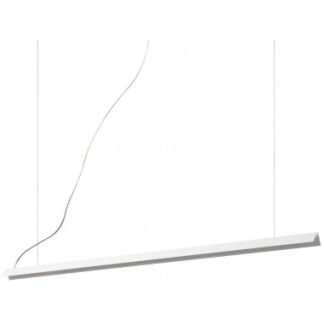 V-line Langbordspendel i metal B110 cm 25W LED - Mat hvid