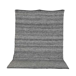 VENTURE DESIGN Ganga gulvtæppe - sølv uld og bomuld (200x300)