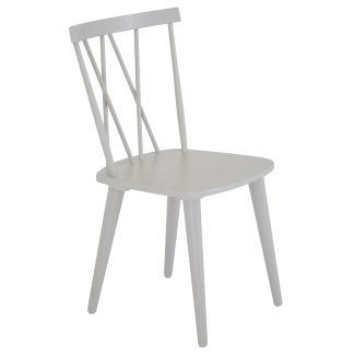 VENTURE DESIGN Mariannelund spisebordsstol - grå gummitræ