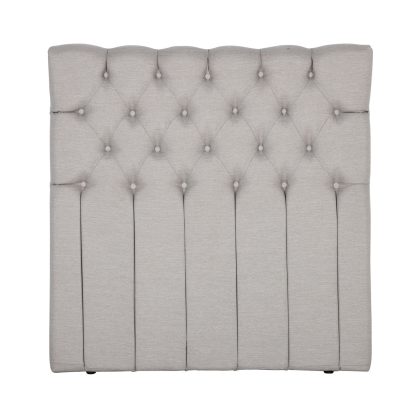 VENTURE DESIGN Särna sengegavl - beige polyester (B:120)