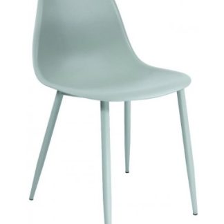Yara spisebordsstol i metal og polycarbonat H85 cm - Mint