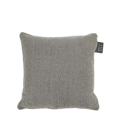 COSI FIRES Cosipillow Knitted varmepude, m. genopladeligt batteri, kvadratisk - grå stof (50x50)