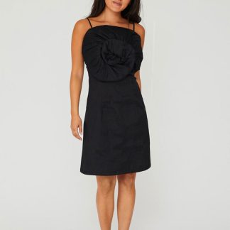 A-View - Kjole - Charlot Dress - Black (Levering i november)