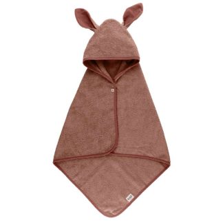BIBS Bath Kangaroo Hoodie Håndklæde - Woodchuck