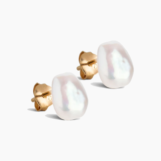 Baroque Pearl - Gold - ENAMEL - Guld One Size