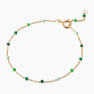 Bracelet Lola - Spring - ENAMEL - Guld One Size