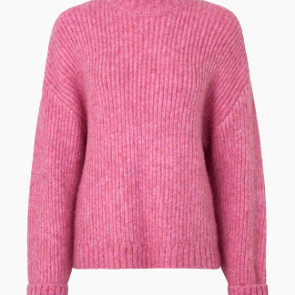Enlemur LS T-N Knit 7061 - Aurora Pink Mel - Envii - Pink XS