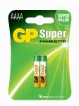 GP LR8D425 25A AAAA Super Alkaline batteri - 2 stk.