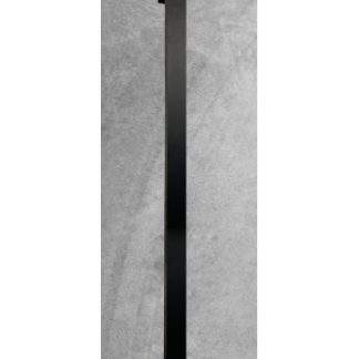 Hikone Væglampe i aluminium og plexiglas H200 cm 1 x 40W LED - Antracit