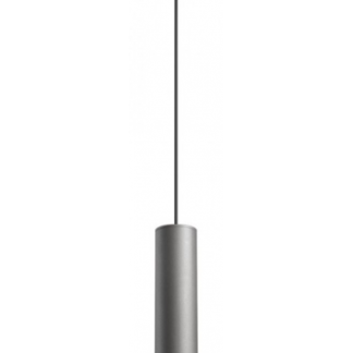 KLOU Udendørs loftlampe i aluminium og glas Ø8 cm 1 x 9W COB LED - Mat mørkegrå