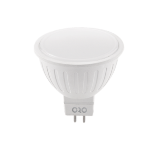 LED-lampe Gu5.3 MR16 6W, 120Â°, Ø50x49, 12V - Kulør : Kold