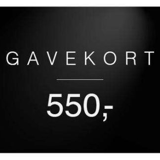 QNTS Gavekort 550 kr - 550,00 kr