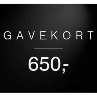 QNTS Gavekort 650 kr - 650,00 kr