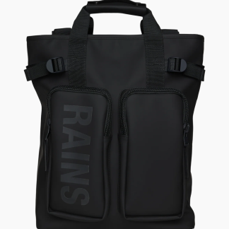 Texel Tote Backpack - Black - Rains - Sort One Size