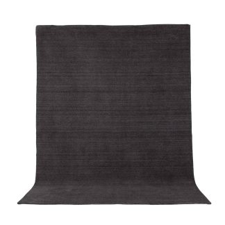 VENTURE DESIGN Ulla gulvtæppe - mørkegrå uld og polyester (250x350)
