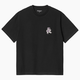 W' S/S Reading Club T-shirt - Black - Carhartt WIP - Sort XS