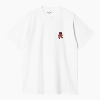 W' S/S Reading Club T-shirt - White - Carhartt WIP - Hvid XS