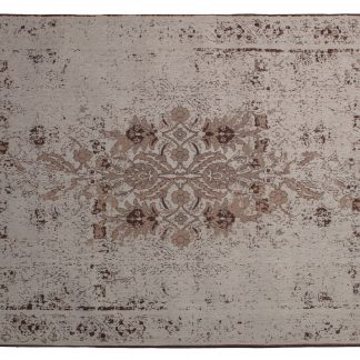 WOOOD Clean gulvtæppe, rektangulær - multifarvet polyester og bomuld med boheme print (170x240)