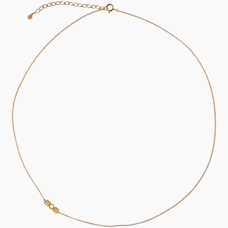 Wow Mom Necklace - Gold - Stine A - Guld One Size