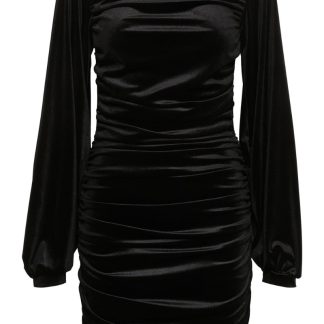 Gestuz - Kjole - KamaliGZ LS Short Dress - Black