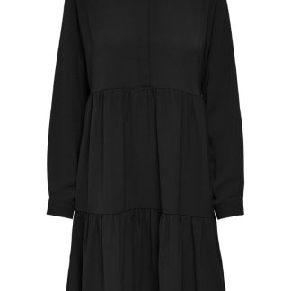 JDY - Kjole - JDY Piper L/S Shirt Dress - Black
