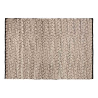 LAFORMA Neida gulvtæppe, rektangulært - gråt stof og uld (160x230)