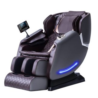 Massagestol 4D Luksus+ med SL-teknologi, Varmeterapi, Stemme Kontrol & Touchskærm