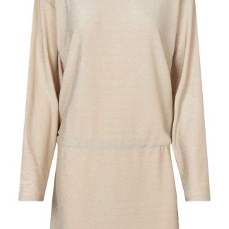 Modström - Kjole - JosefineMD Short Dress - Pale Gold