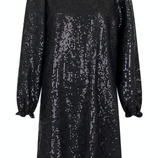 Neo Noir - Kjole - Isobel Sequins Dress - Black