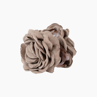 Rosa Hair Claw - Taupe - SUI AVA - Beige One Size